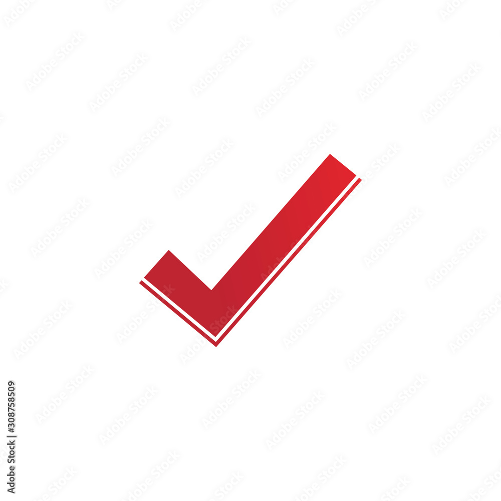 letter V check mark logo icon design template elements-vector letter V check mark logo icon design template elements-vector