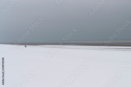 Mer du Nord en hiver