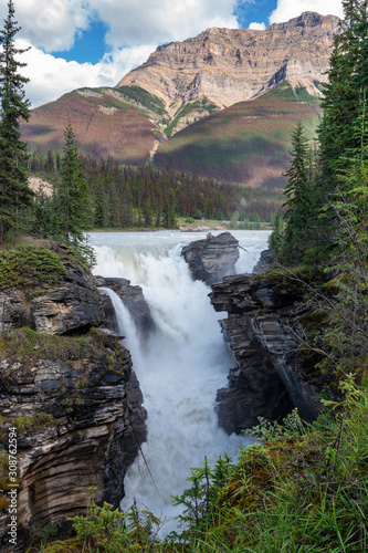 Athabasca Falls  Jasper National Park  Alberta  Canada