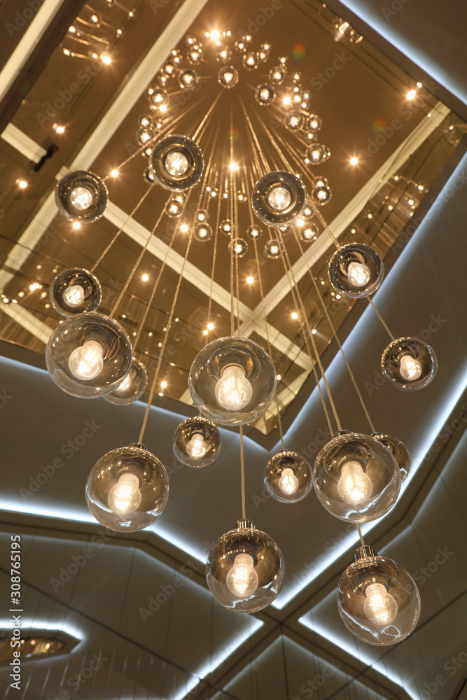 Obraz premium chandelier in the building