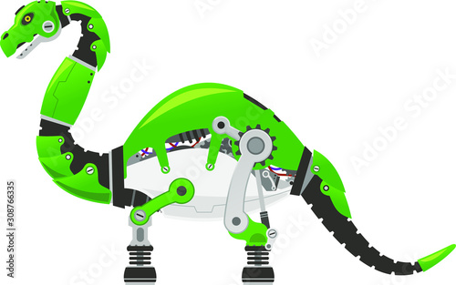 robot brontosaurus 