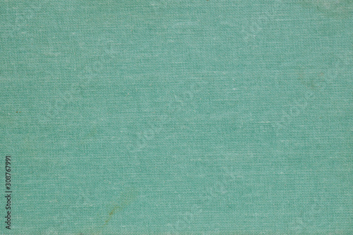 Fotografie The textile surface is turquoise or aquamarine
