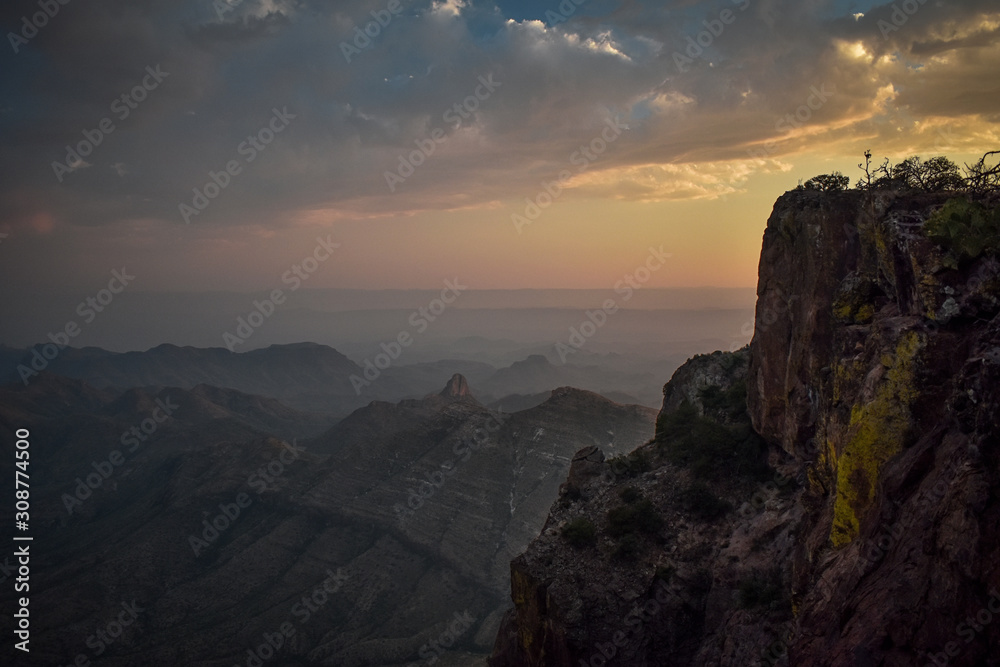 sunset at Big Bend National Park sunset at Big Bend National Park