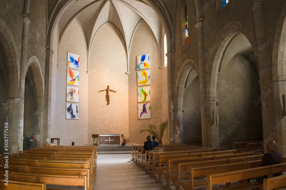 chapel of the convent of the Dominicans monks in Montpellier