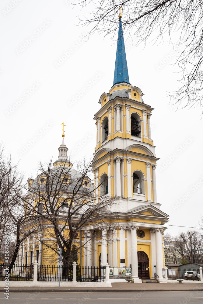 Church of Ascension on Gorokhovo Pole in Moscow