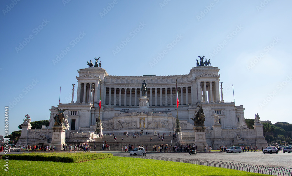 Victor Emmanuel II National Monument in Rome