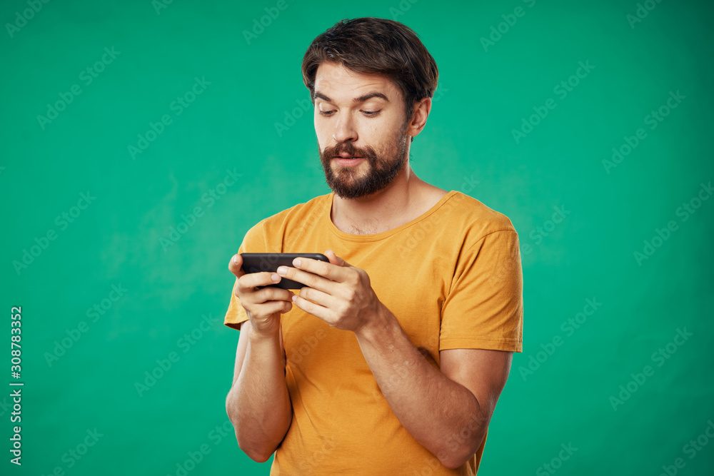 man with remote control man with remote control