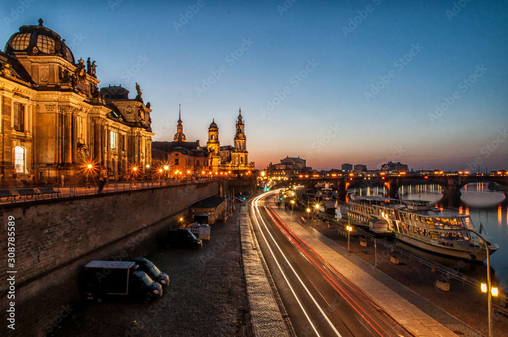 Obraz premium Dresden / Brühlsche Terrasse