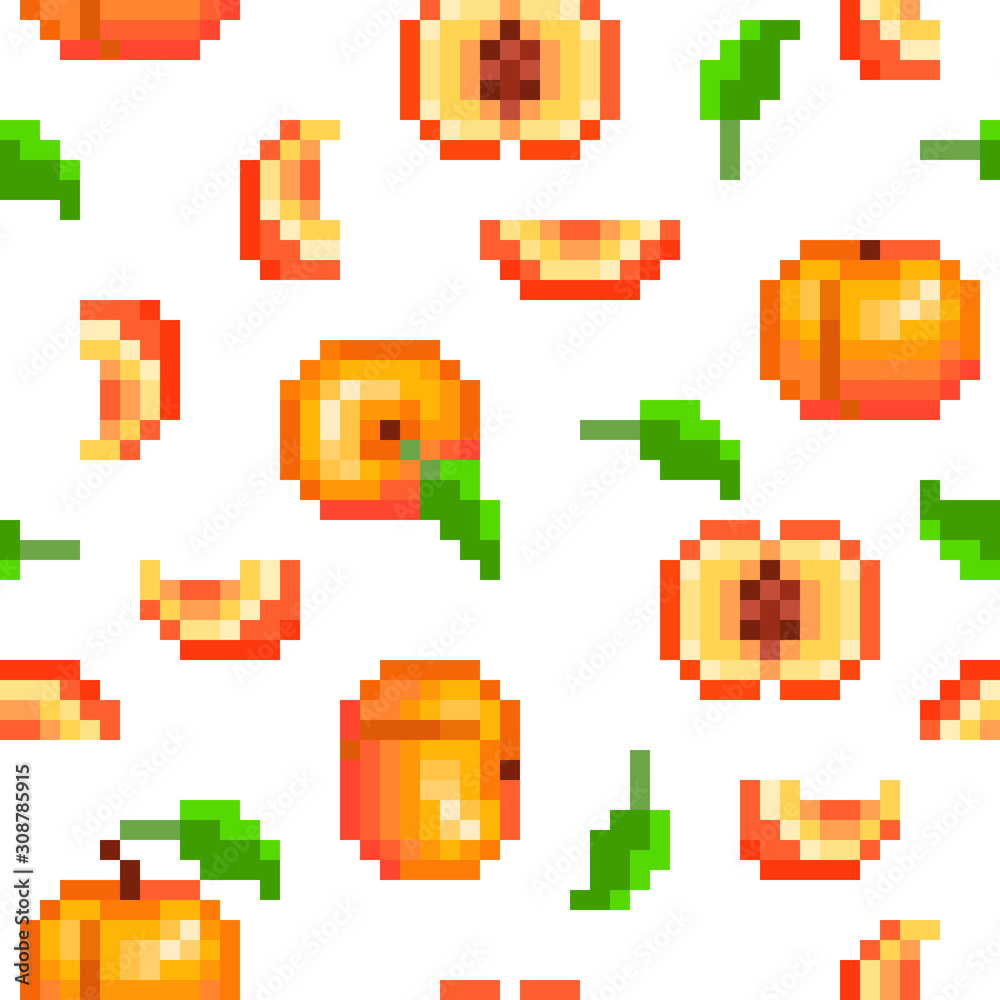 Pixel fruit pack