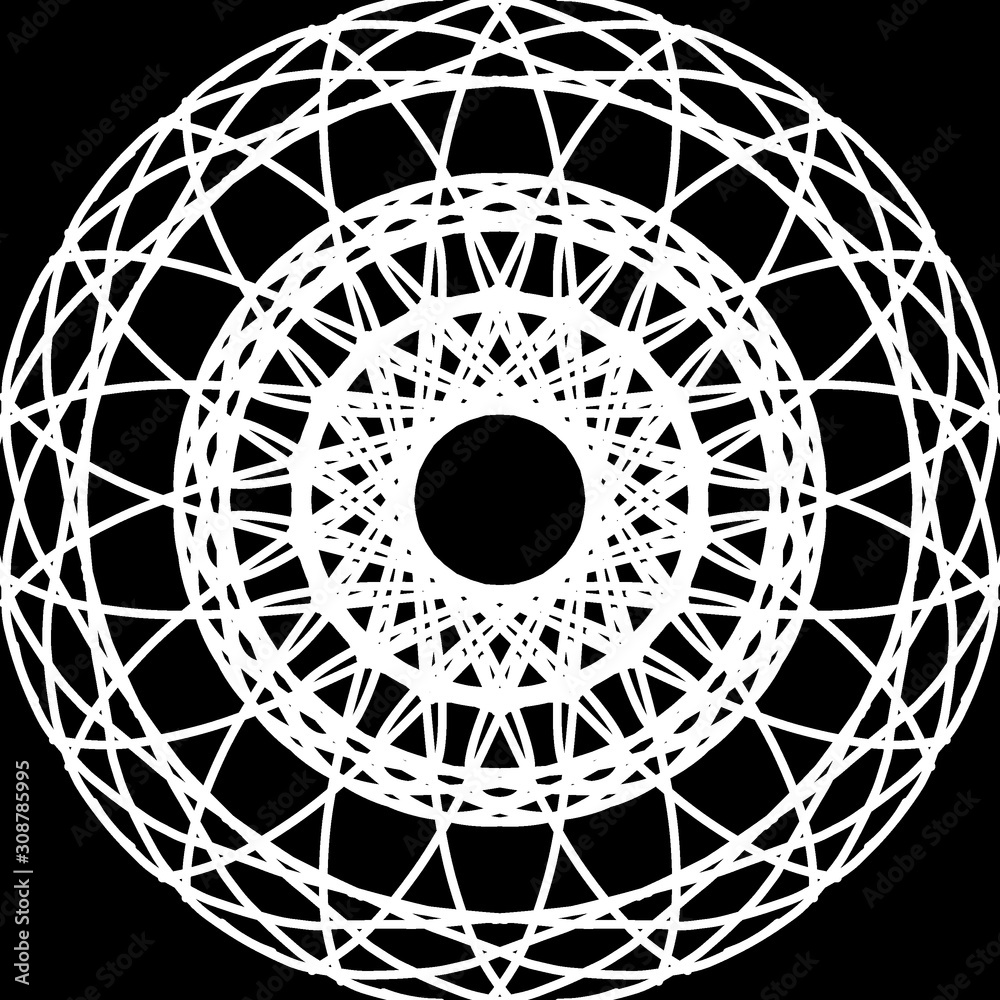 New ink Abstract circle pattern mandala flower floral petal stack. zentangl spirograph modern circular pattern geometric tribal lace motif black white. single art mehendi. Digital textile frame stamp New ink Abstract circle pattern mandala flower floral petal stack. zentangl spirograph modern circular pattern geometric tribal lace motif black white. single art mehendi. Digital textile frame stamp