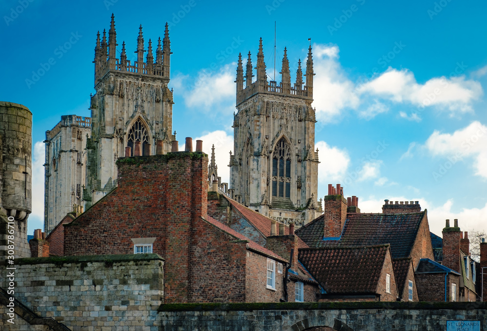 York Minster, Chimneys and Rooftops