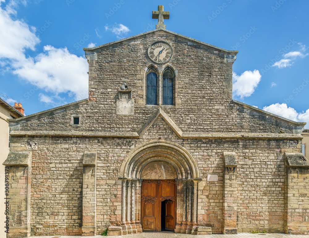Saint Madeleine Church, Tournus, France