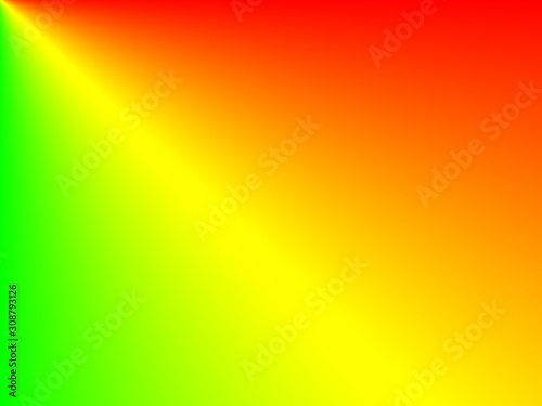 Abstract background, red, green, orange, yellow gradient horizontal contemporary concept