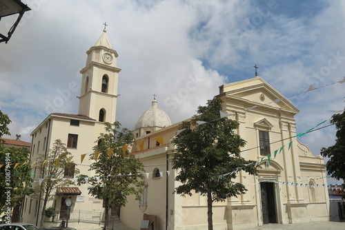 Kirche von Lanusei, Ogliastra, Sardinien