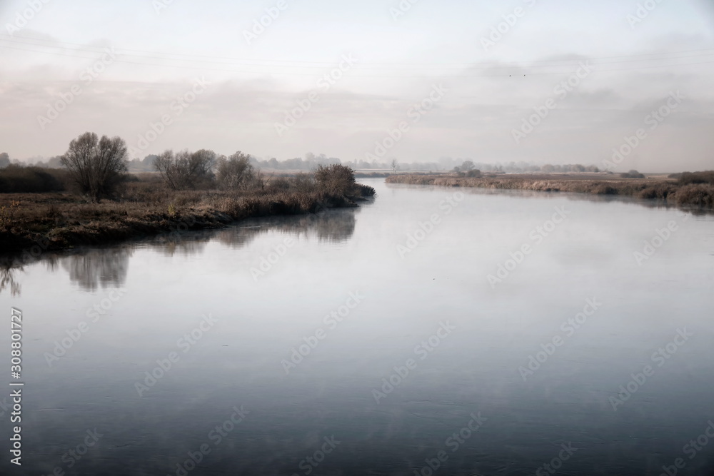 Fototapeta premium morning on the river