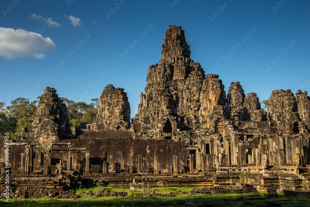Angkor Thom Temple Ruin near Siem Reap