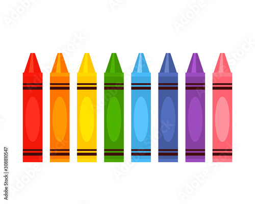 Crayola's large color pencil set in rainbow colors.