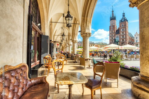 St. Mary s Basilica on the Krakow Main Square during the Day  Krakow