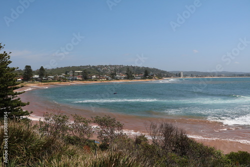 Fishermans Beach Sydney in New South Wales  Australia