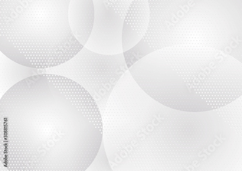 Wallpaper Mural Abstract halftone dotted background. Transparency grunge pattern, dot, circles, shadow.  Gray modern optical pop art texture for posters, sites, business cards, cover, labels mock-up, vintage stickers Torontodigital.ca