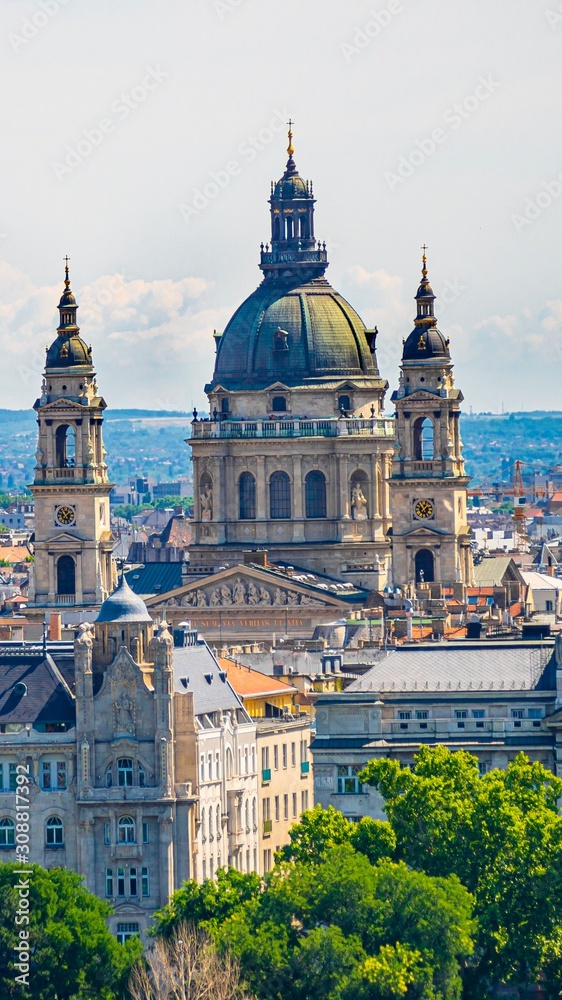 St. Stephen's Basilica In Budapest, Hungary. St. Stephen's Basilica In Budapest, Hungary.