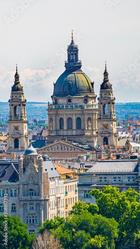 St. Stephen's Basilica In Budapest, Hungary.