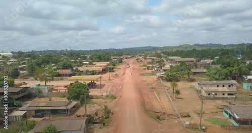 Santo Antonio do Matupi is a city by the Transamazon Highway (BR-230) that grew out of logging and deforestation for livestock. Amazonas, Brazil photo