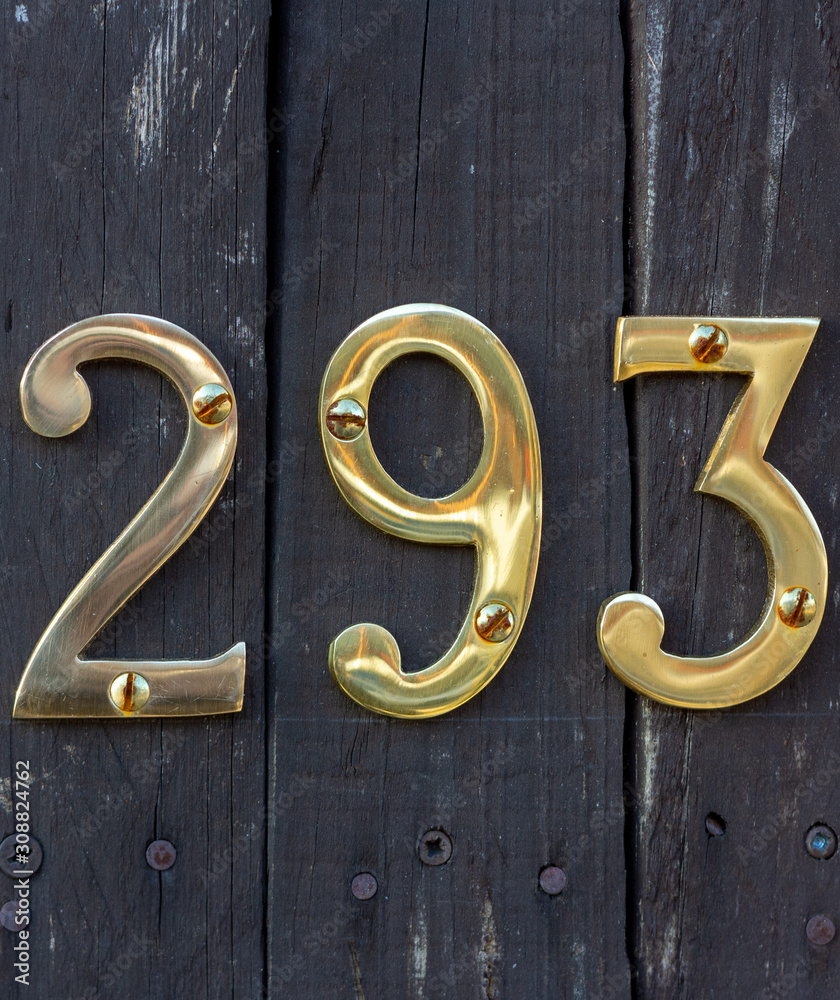 House number 293 House number 293