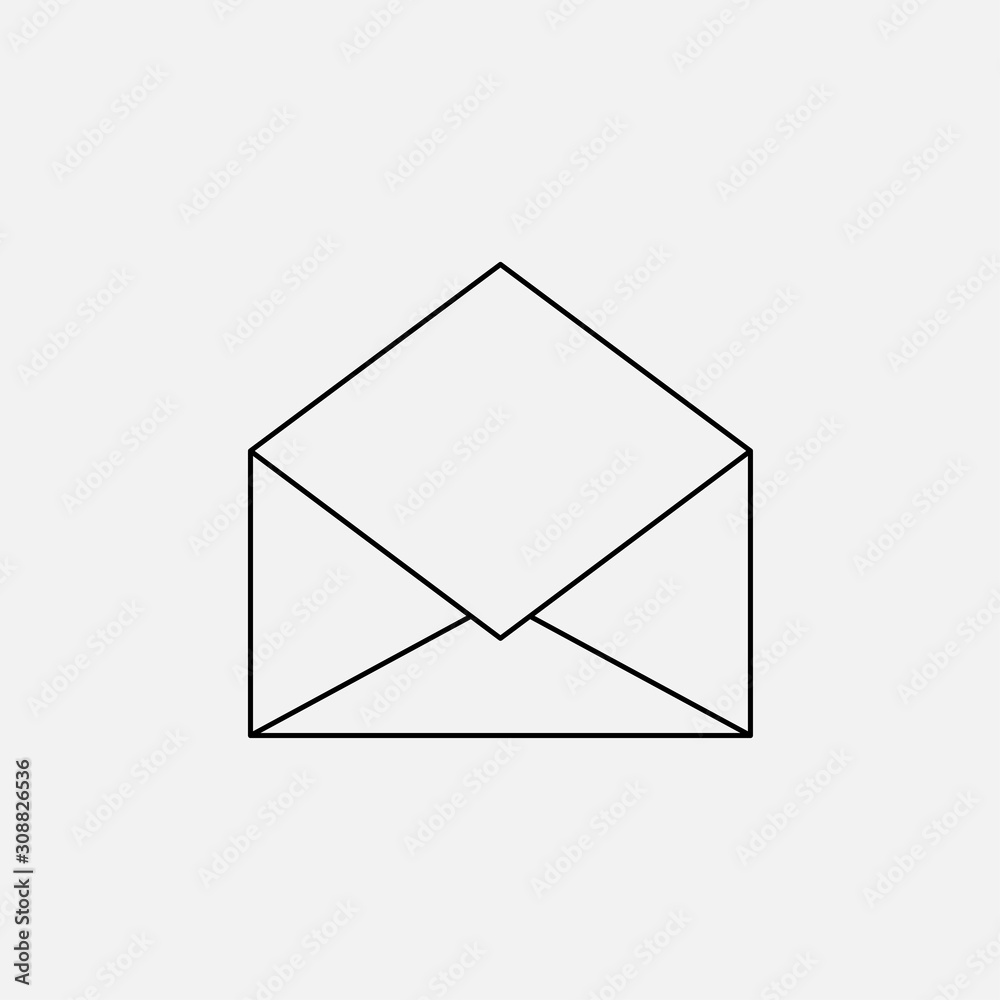 Email vector icon. Lined flat sign for mobile concept and web design. Email glyph icon. Symbol, logo illustration. Vector graphics Email vector icon. Lined flat sign for mobile concept and web design. Email glyph icon. Symbol, logo illustration. Vector graphics