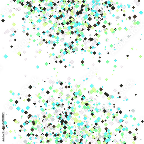Colorful Universe Distribution Computational Generative Art background illustration