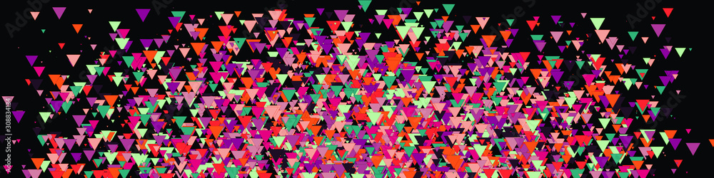 Colorful Universe Distribution Computational Generative Art background illustration