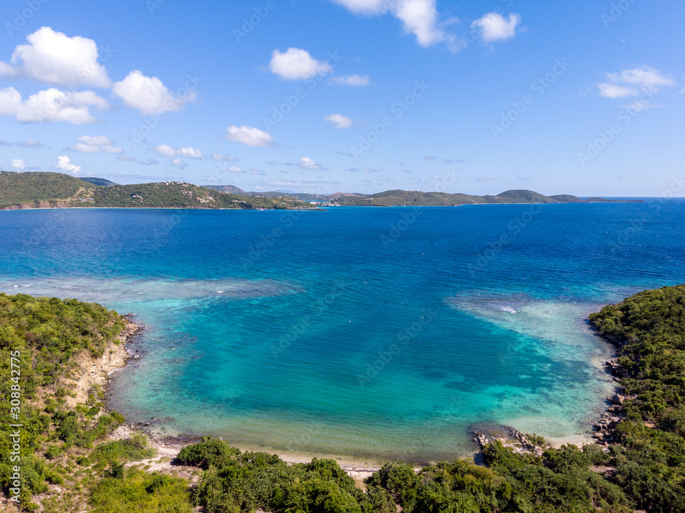 Culebra Puerto Rico Aerial Drone Photo Cayo Luis Pena