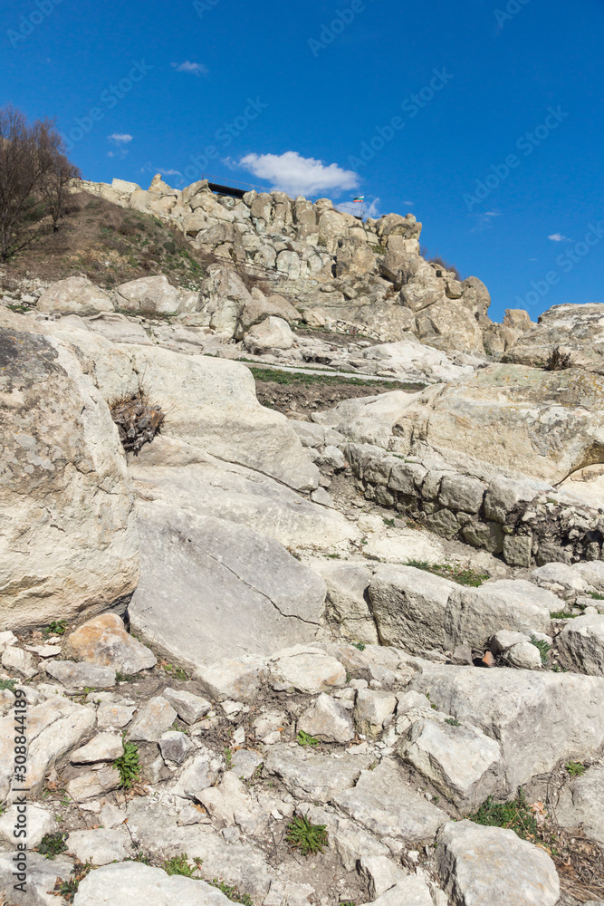 Naklejka premium Ruins at Archaeological Area of Perperikon, Bulgaria