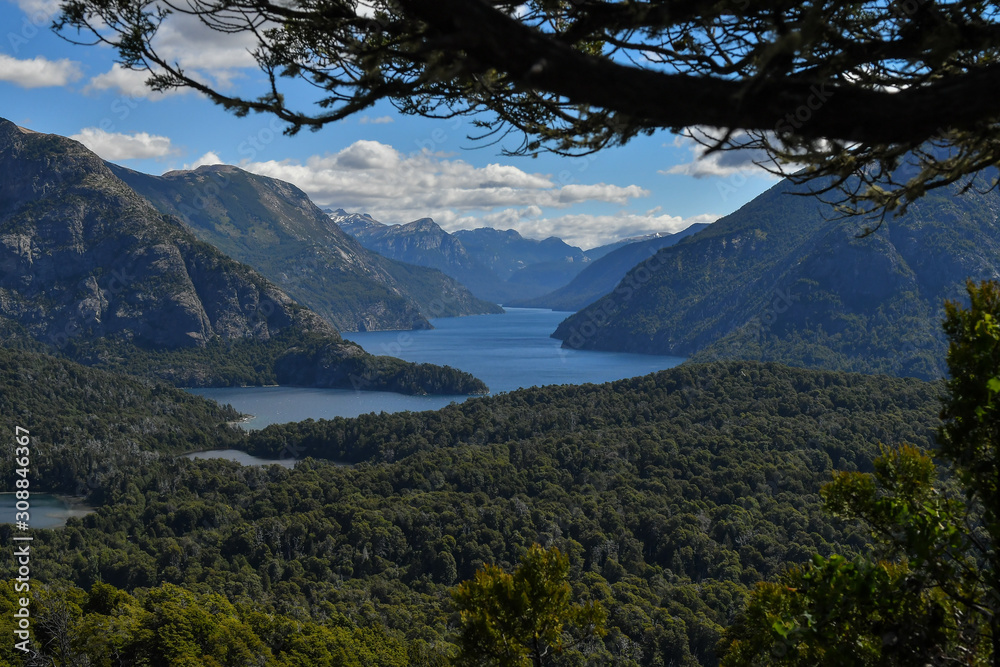 Fototapeta premium lake in mountains