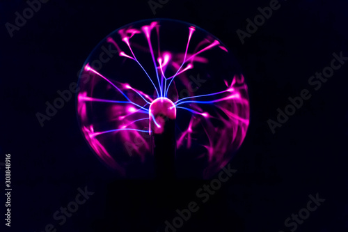 Photography Magic crystal ball for a seance. Mysticism and Accultism