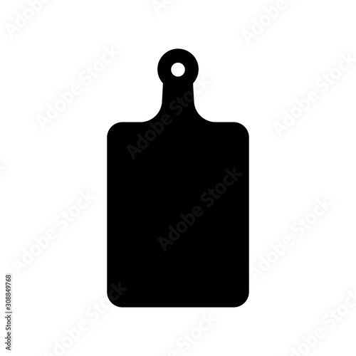 Cutting Board icon vector On White Background