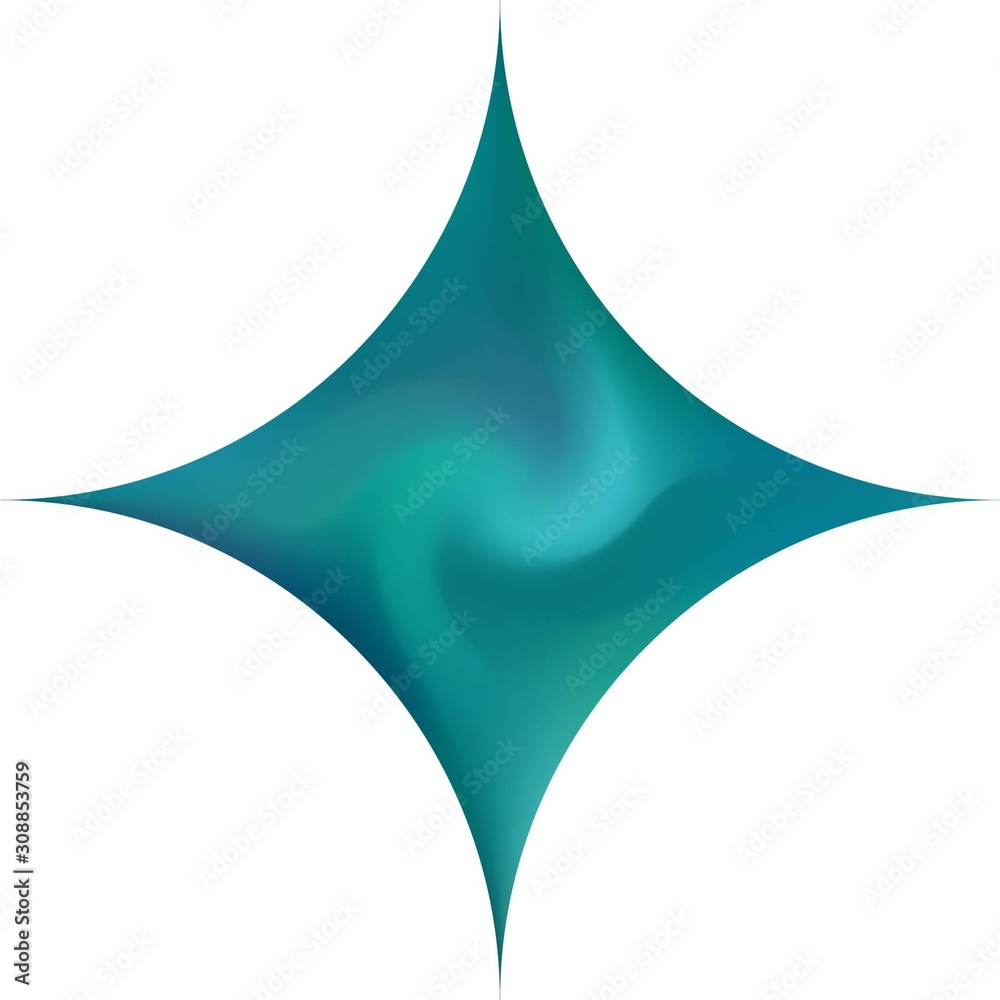 Obraz premium Diamond-shaped gradient background.