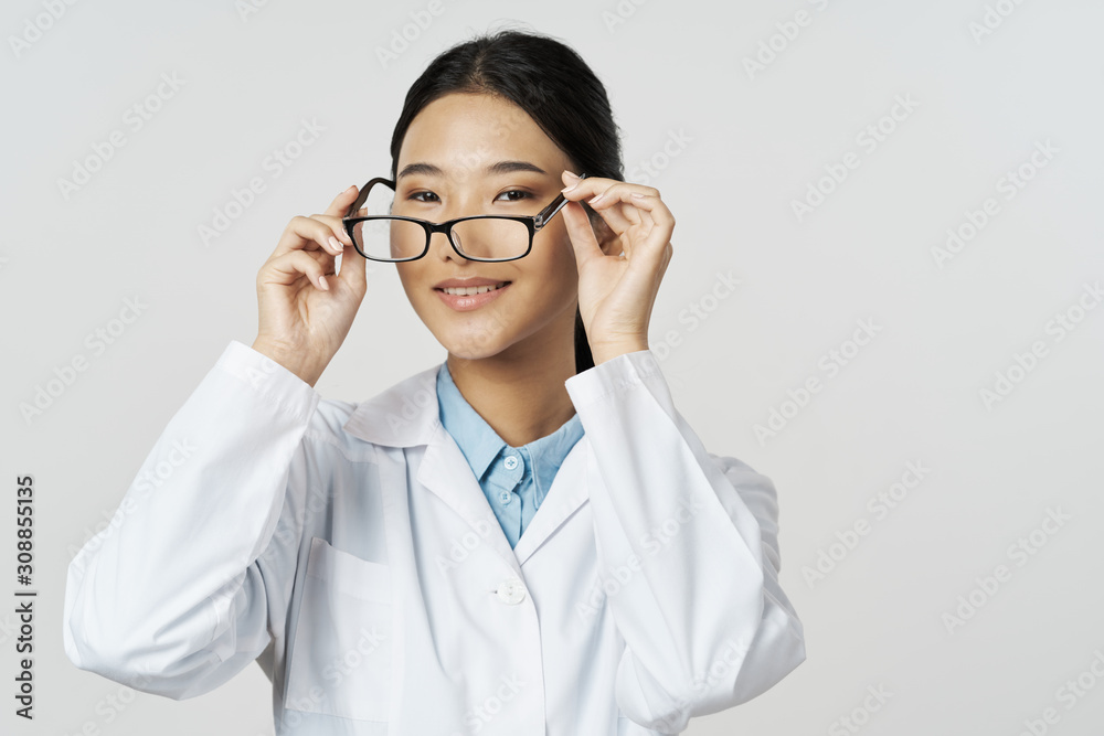 young woman with glasses young woman with glasses