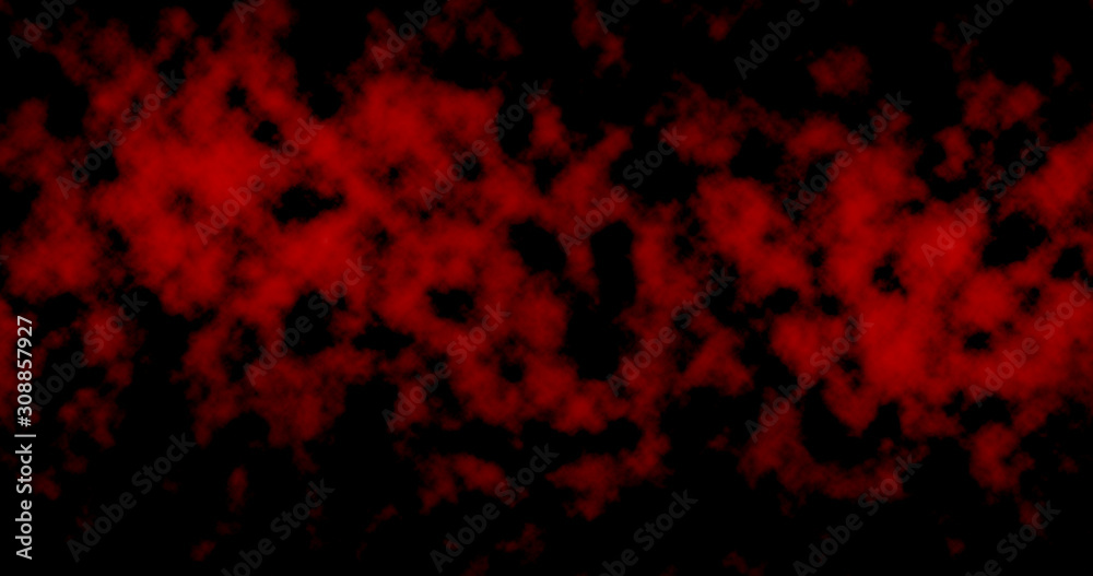 red gradient color on the dark as abstract background