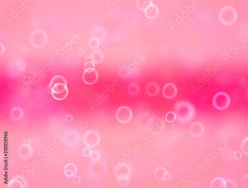 Pink gradient abstract texture background with bokeh.