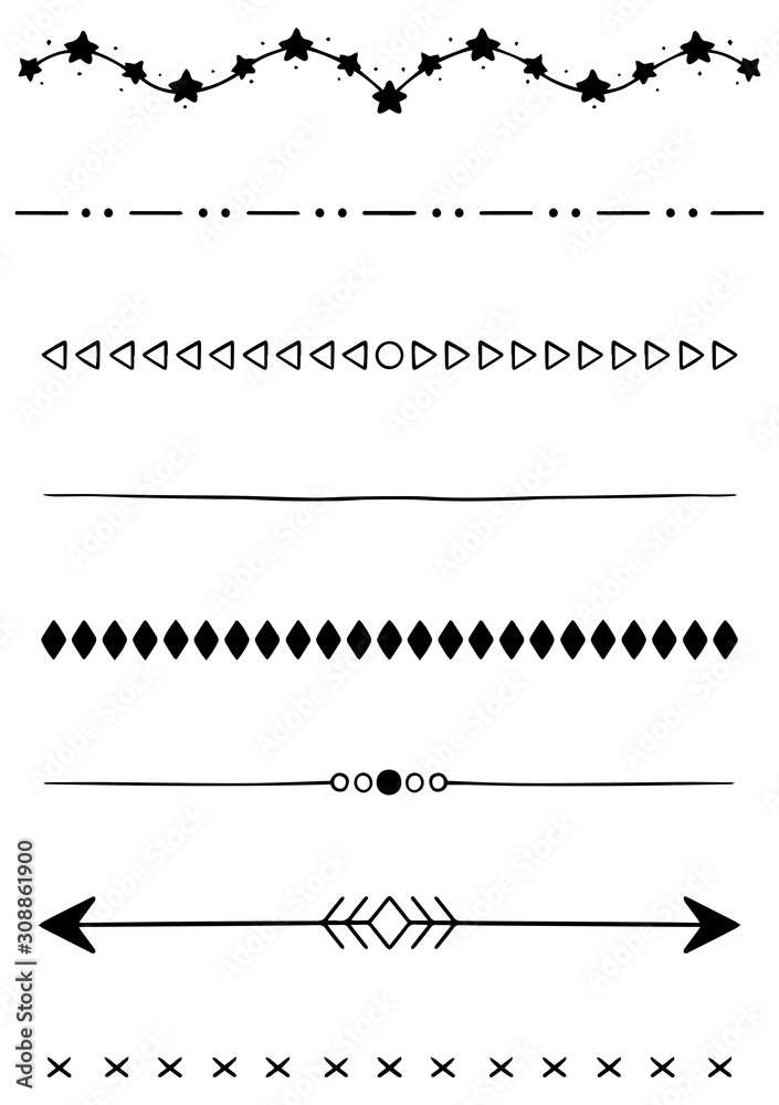 0008 Hand Drawn Dividers