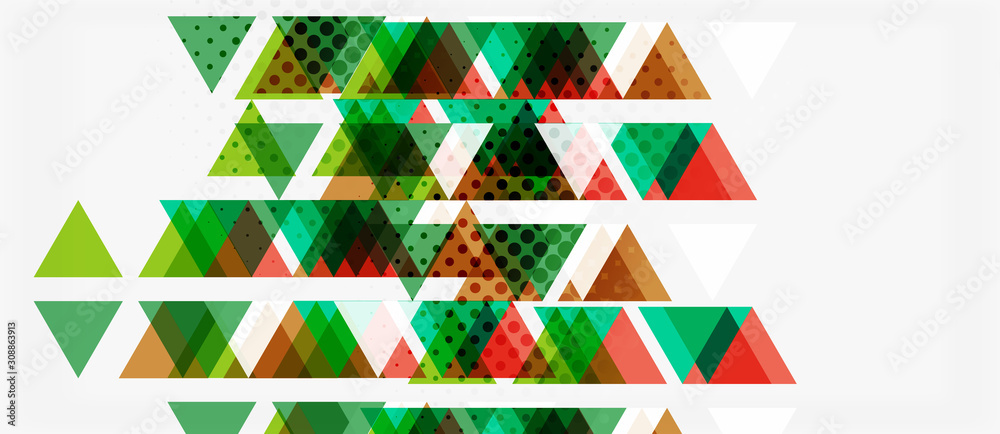 Vector triangle geometric abstract composition background. Retro vector illustration. Ornament illustration Vector triangle geometric abstract composition background. Retro vector illustration. Ornament illustration