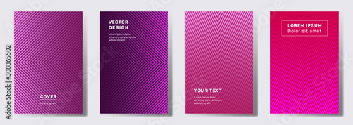 Geometric lines patterns with edges, angles.