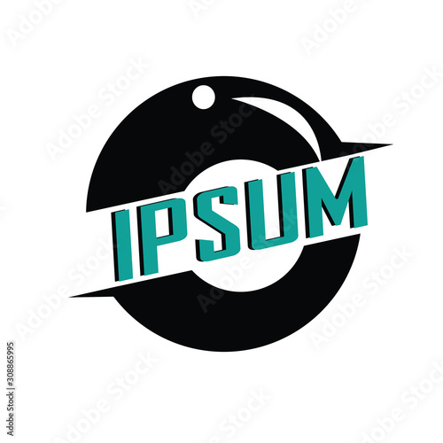 billiard logo vector icon. billiard badge symbol