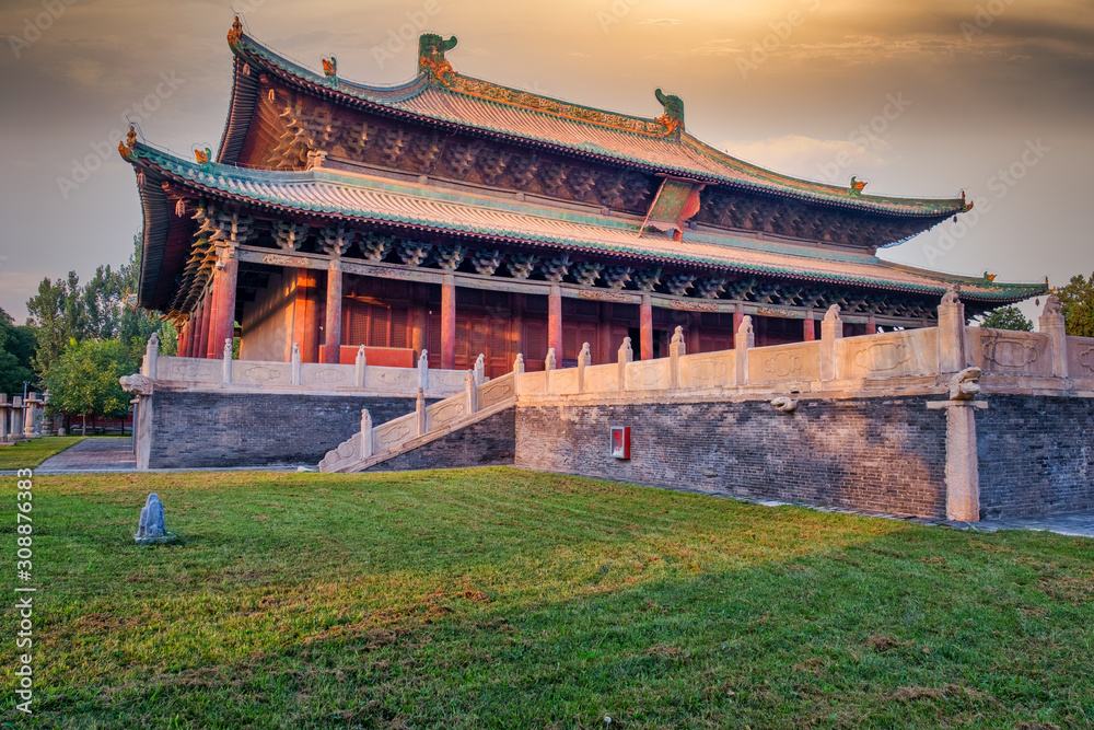 A Chinese Temple A Chinese Temple