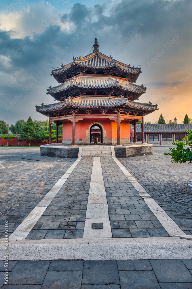 A Chinese Temple