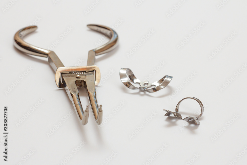 Metal dental instruments for teeth dental care Metal dental instruments for teeth dental care