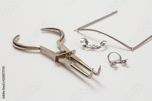 Metal dental instruments for teeth dental care