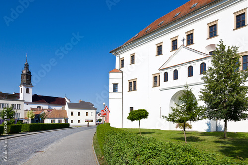  castle, Uhersky Ostroh town, South Moravia, Czech republic