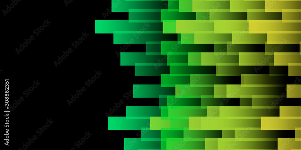 Smooth neon gradients geometric abstract background with straight lines. Liquid color drawing from color liquid gradient background for wallpaper, banner, background, greeting card, landing page.